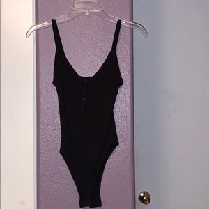 Black forever 21 bodysuit